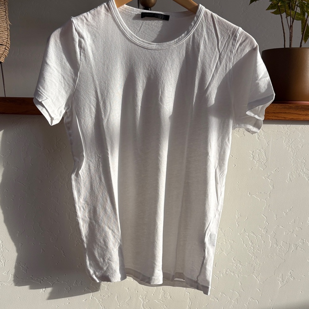 Jenni Kayne White Short Sleeve Tee